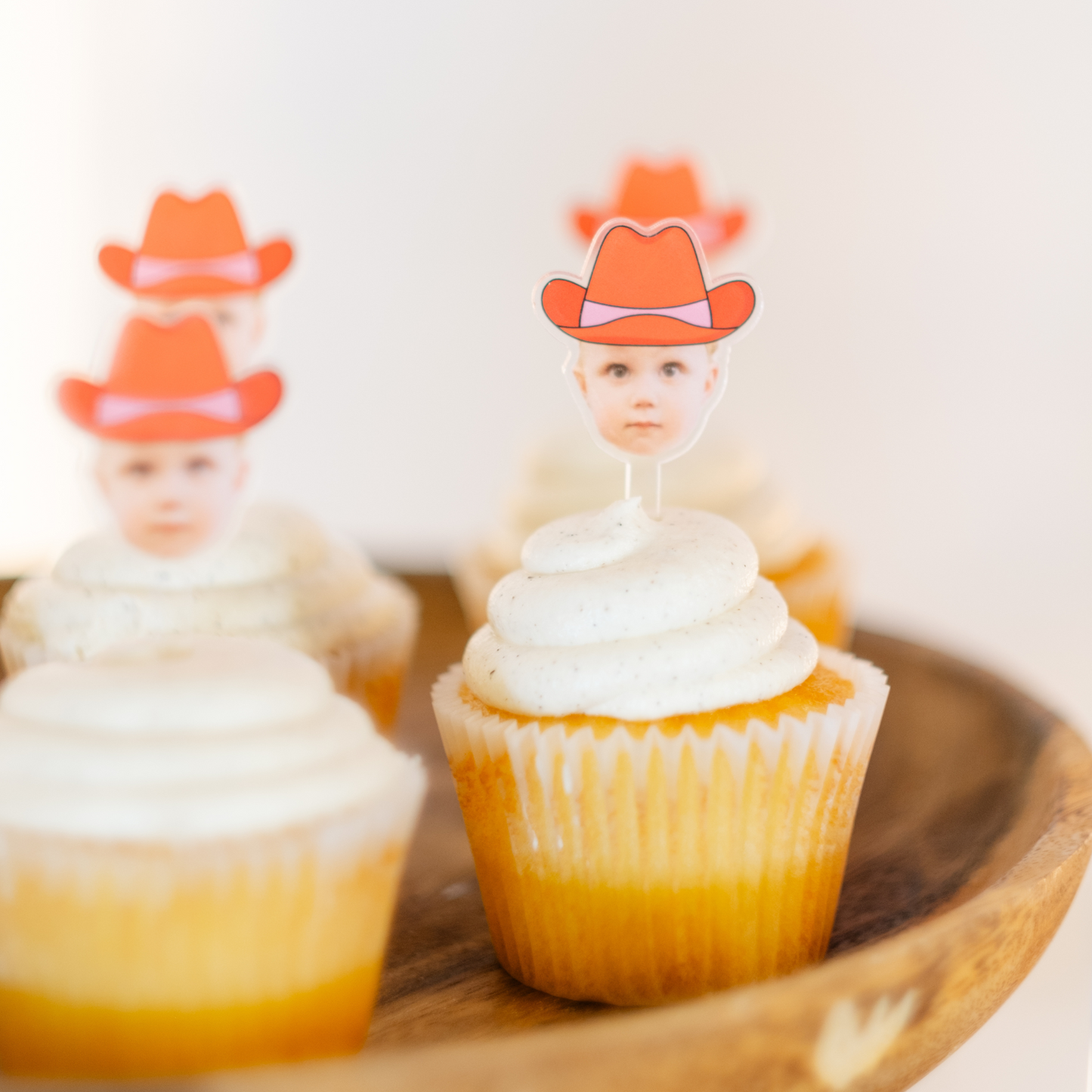 RaeLynn Cowboy Sweetheart | Face Cupcake Toppers (24 Pack)