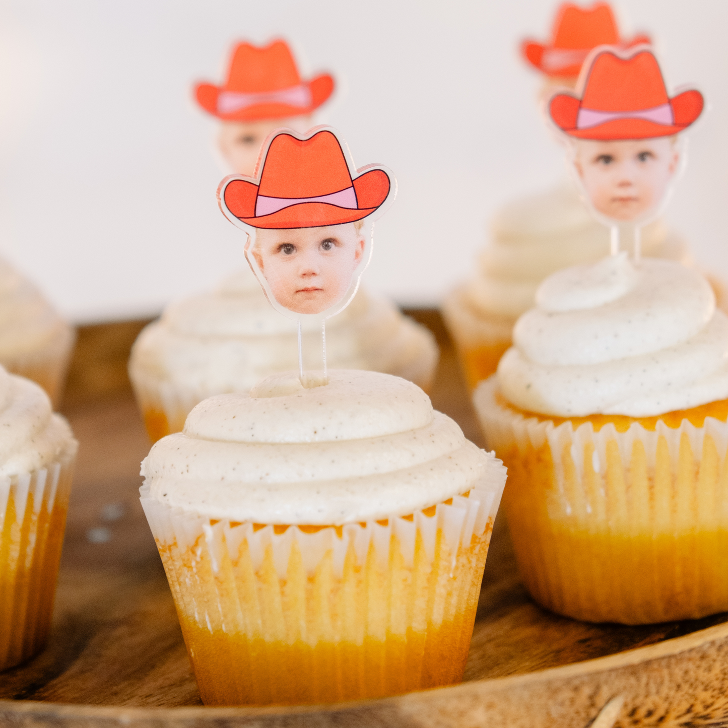 RaeLynn Cowboy Sweetheart | Face Cupcake Toppers (24 Pack)